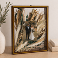 Pressed Flower Frame 11x14 Floating Glass for Dried Flowers